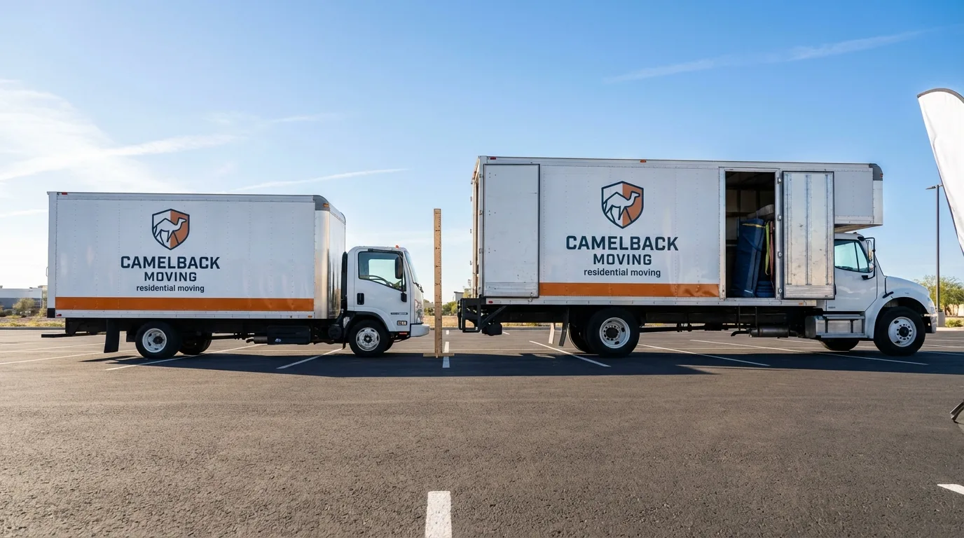 Moving truck size capacity guide in Lindsay